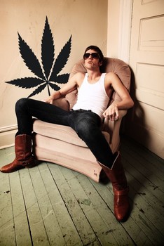 Samolepky do interieru - Marihuana