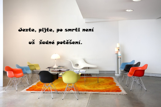 Samolepky na zeď - Moderní nápis